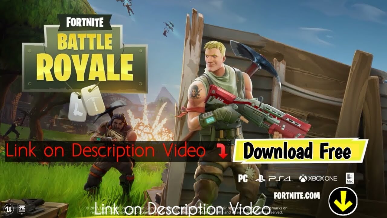 fortnite battle royale free download mac